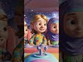 Alhamdulillah 💖 SubhanAllah ✨ La Ilaha Illallah 🌙 Islamic Kids Nasheed #shortsvideo