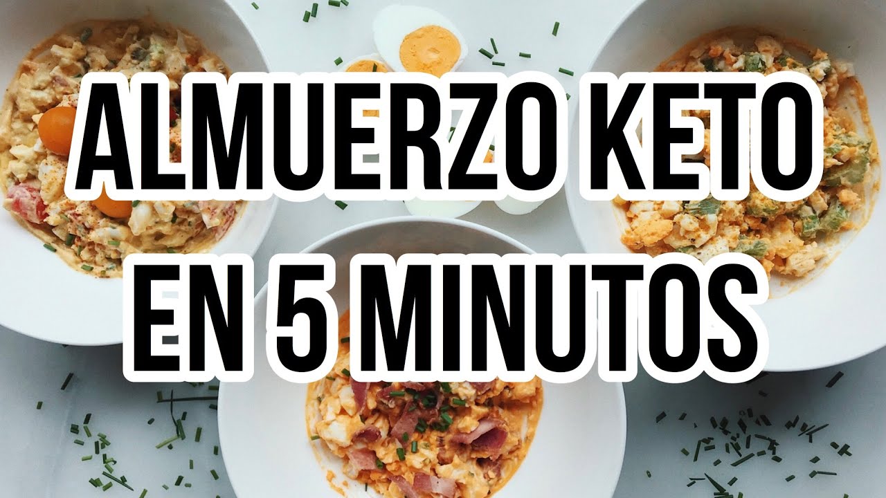 ALMUERZO KETO EN 5 MINUTOS | KETO EGG SALAD 3 WAYS | Manu Echeverri -  YouTube