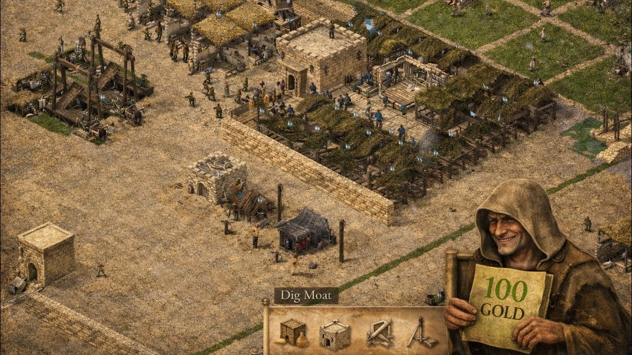 2vs2 5 pt feat Tron (I was carry xD) / Stronghold Crusader Defenitive Edition Multiplayer