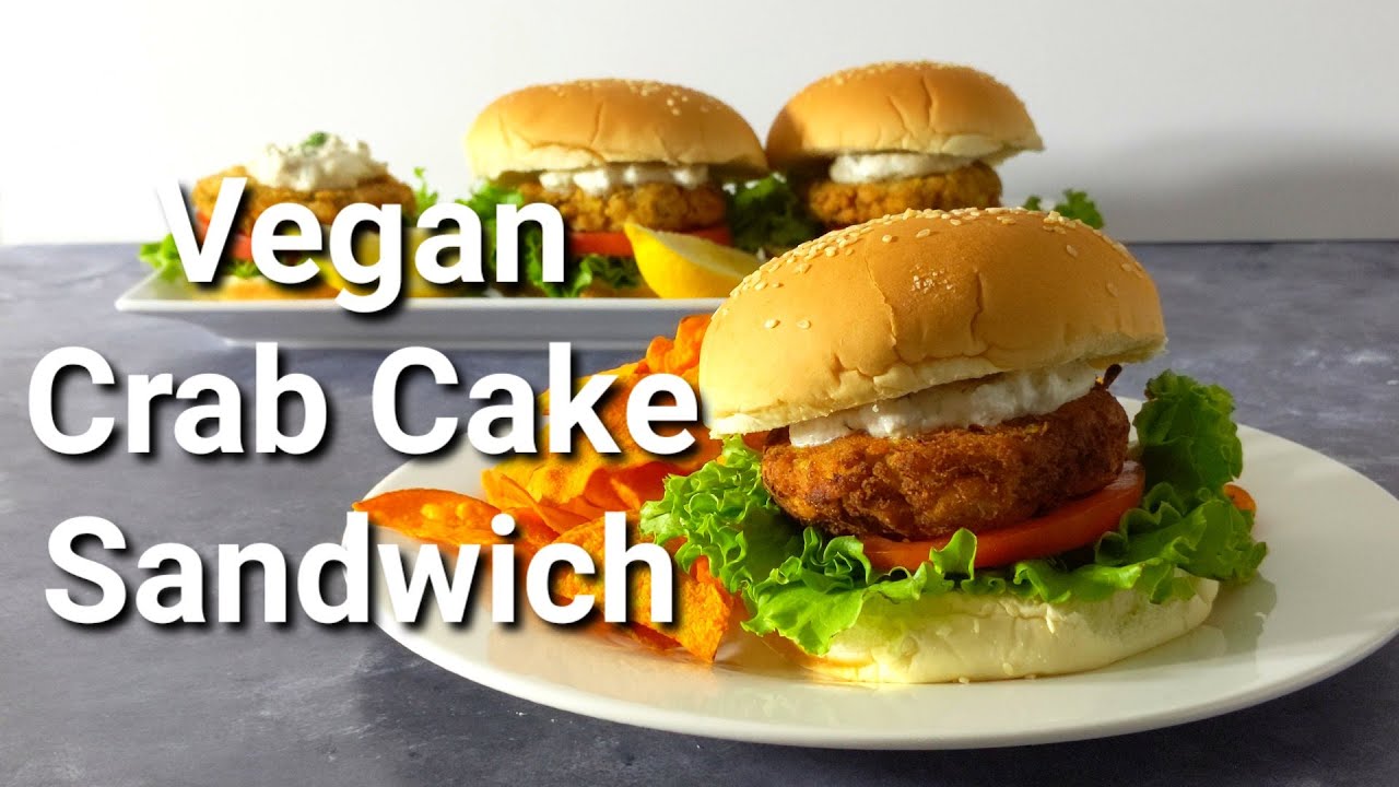 VEGAN CRAB CAKE SANDWICH (SUMMER COOKOUT IDEAS EP 4) vegan and proud