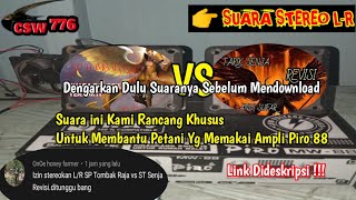 SP TOMBAK RAJA VS TARIK SENJA REV - SUARA PANGGIL DAN TARIK BERBEDA CUMA PAKAI 1 FLASHDISK GUYS