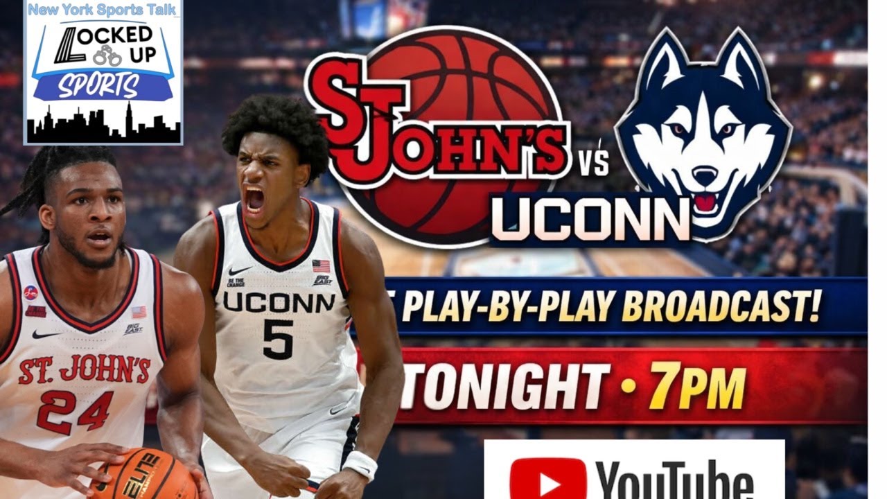 ST JOHNS VS UCONN RADIO STYLE BROADCAST