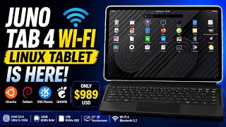 Juno Tab 4 Wi-Fi Review: The Ultimate Linux Tablet?
