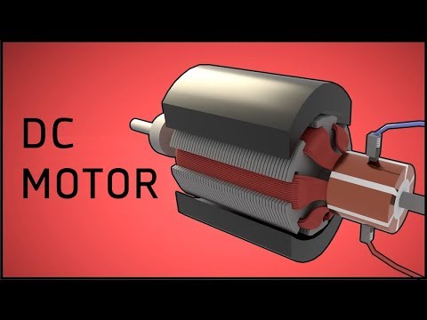 DC 모터는 어떻게 작동합니까 ⚡ 전기 모터, 작동 원리