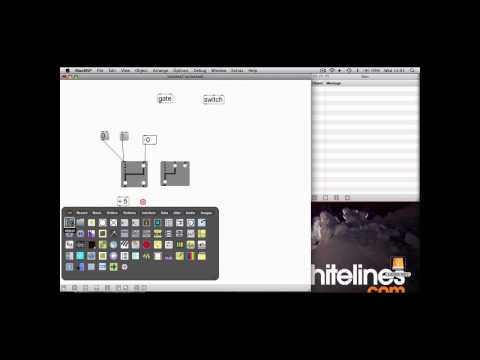 Max/Msp Tutorial (Gates + Switches) Barnsley College