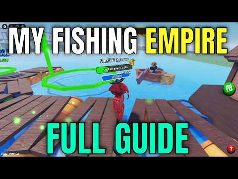 MY FISHING EMPIRE FULL GUIDE! (Best Fish, Money, Shop) - Roblox