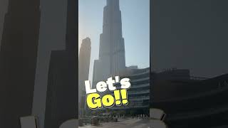 Dubai Vlog 05 | At the top, Burj Kalifa | Fountain show #journeyingsoul #burjkhalifa #dubaifountains