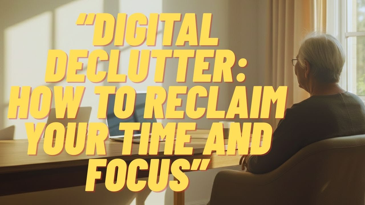 Digital Declutter How to Reclaim Your Time and Focus - YouTube