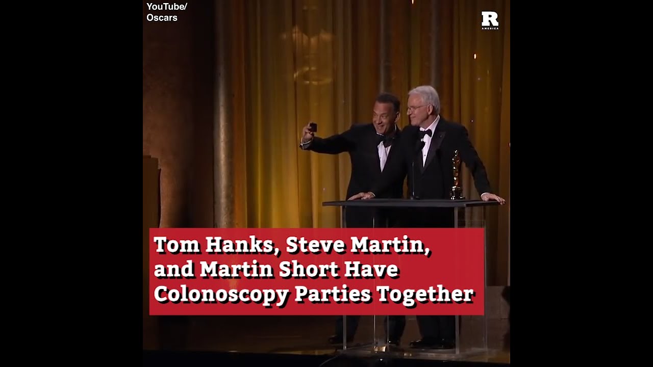 Tom Hanks, Steve Martin, and Martin Short Have Colonoscopy Parties