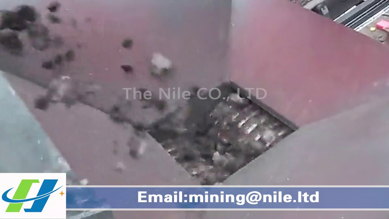 Ore Coal Mine 2-Roller Crusher With Crushing Site Services