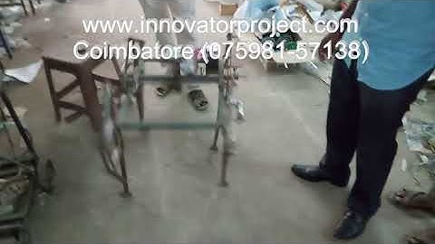 remote controlled theo jansen four legged walking robots / fabrication of quadruped robot