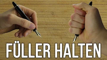 Welcher Stift schreibt wie ein Füller?