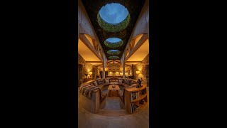 $300K Underground Hobbit Home With Moss Roof #Earthship #Construction #Shorts