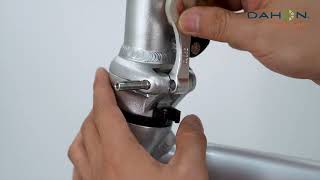 How to replace the stem stop block of your DAHON bicycle