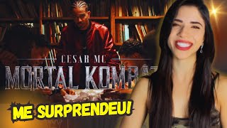 REAGINDO a Mortal Kombat - Cesar Mc