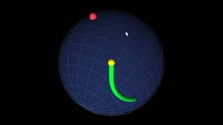 snake en un planeta | Python (Pygame, Pyopengl)