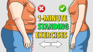 1-Minute Standing Exercises To Lose Weight