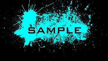 Photoshop Tutorial : Paint Splatter Effect