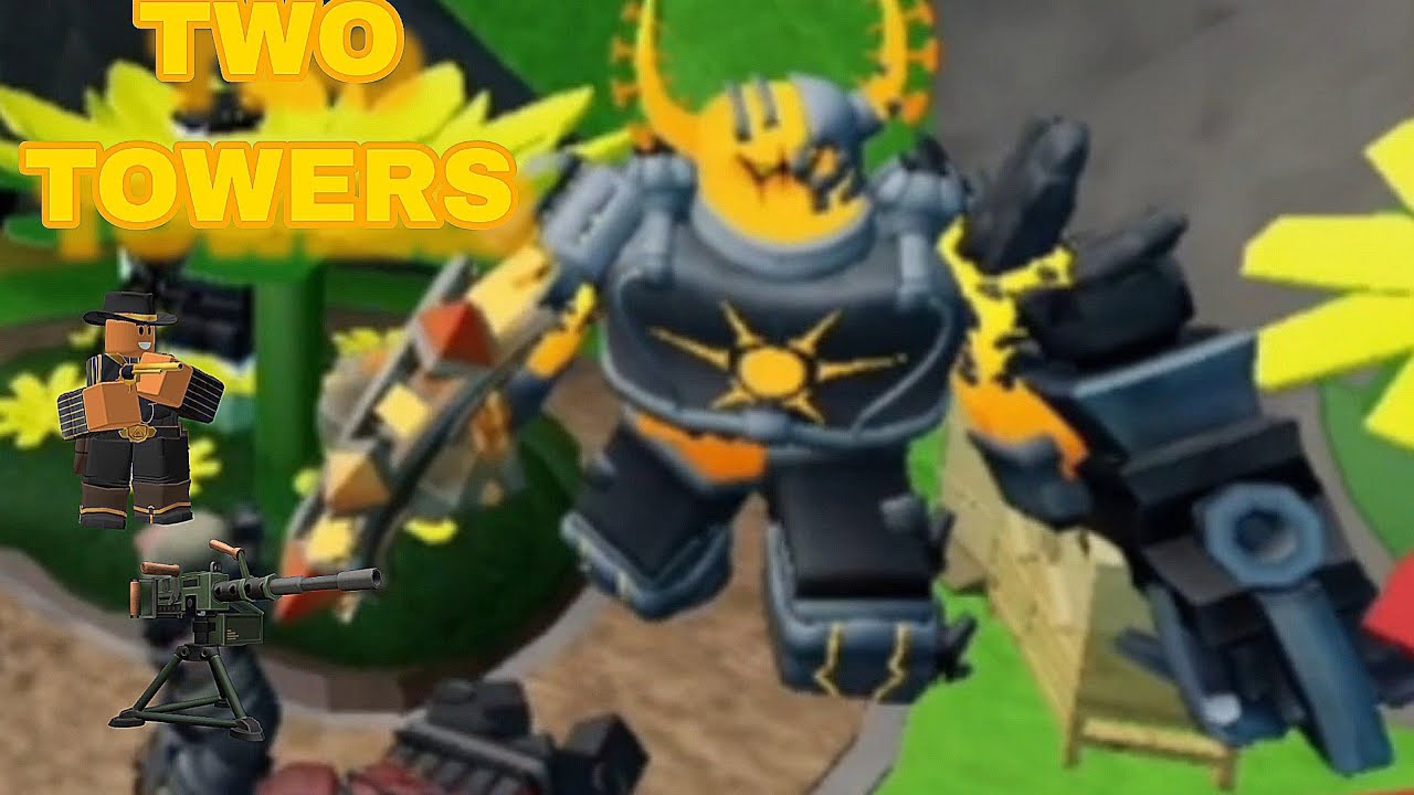 Soloing Molten Using Two Towers Only.. (Tower Defense Simulator) - YouTube