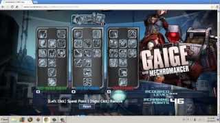 Borderlands 2 - In Depth Skill Tree Analysis - Gaige The Mechromancer