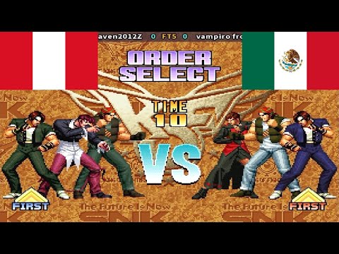 KOF 96 - Raven2012Z vs vampiro fronterizo FT5