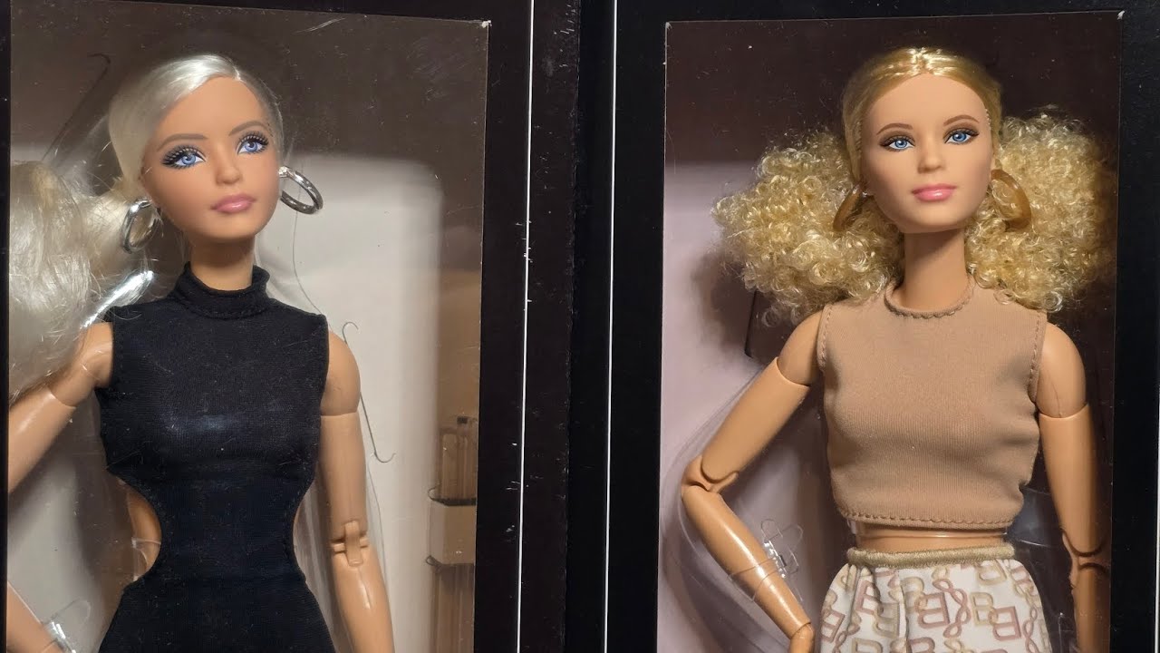 Barbie Basics wave 1 &  wave 2 the Blondes! Unboxing and review, plus a few heads! 
