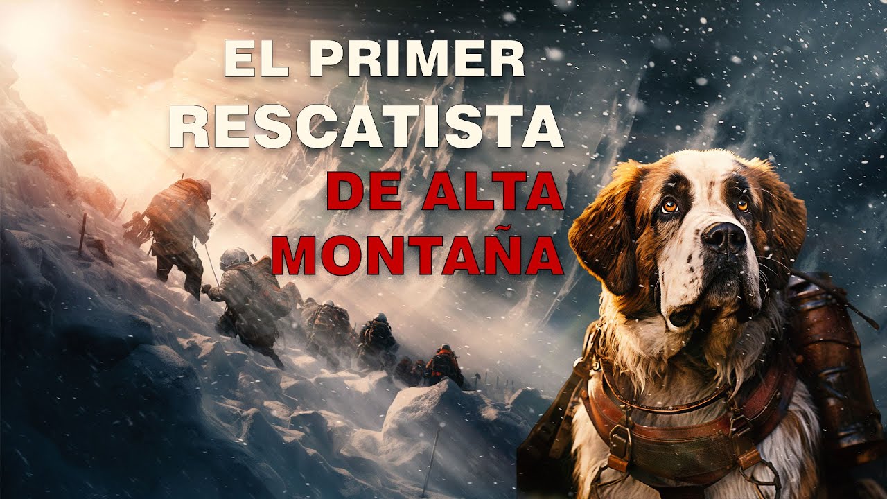 Perro Barry Este perro SALVÓ más de 40 PERSONAS en los ALPES SUIZOS 🔴 BARRY EL SAN ...