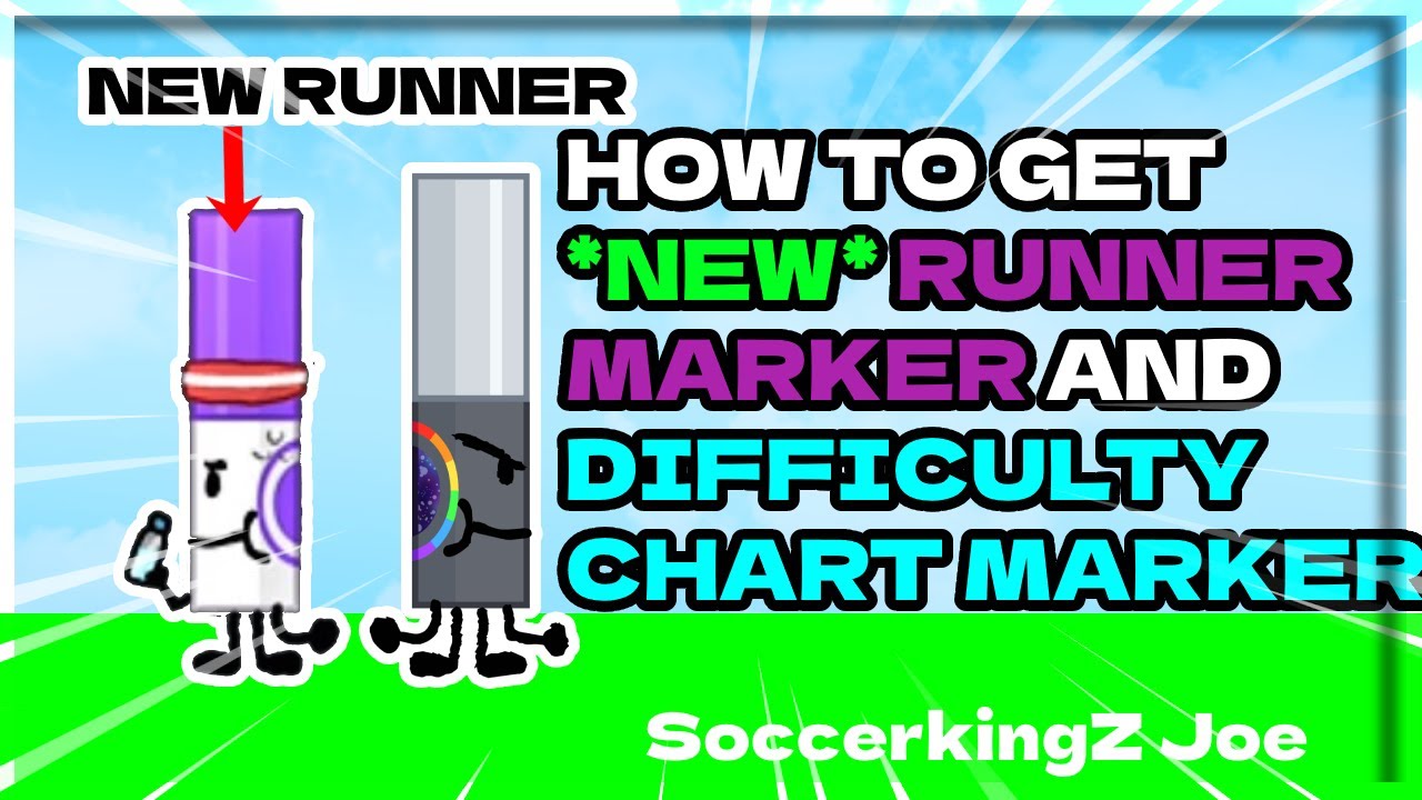 How to get *NEW* runner marker and difficulty chart marker easily - YouTube