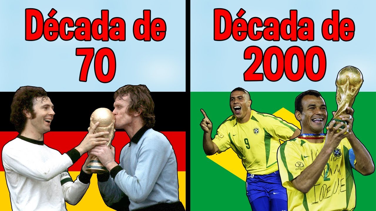 As MAIORES SELEÇÕES de CADA DÉCADA entre 1971 a 2020!!