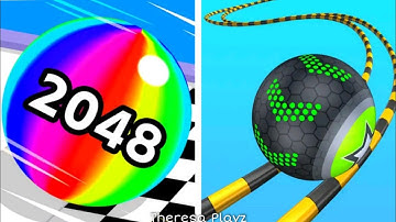 Ball Run 2048 | Going Balls - All Level Gameplay Android,iOS - NEW UPDATE Best Games