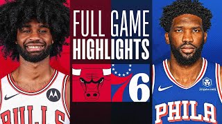 Game Recap: Bulls 108, 76ers 104