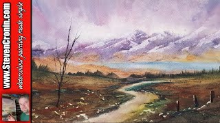 Easy Way to Paint Mountains