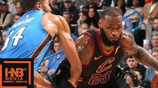 Cleveland Cavaliers vs Oklahoma City Thunder Full Game Highlights / Feb 13 / 2017-18 NBA Season