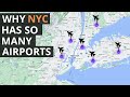 Why So Many Airports in New York City