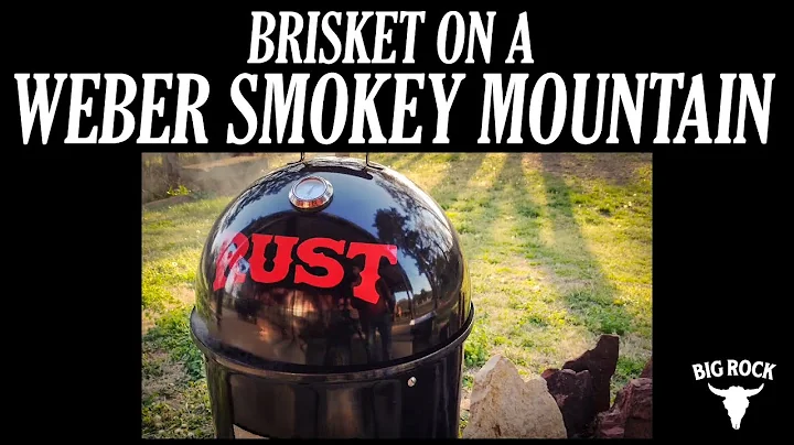 Smoking Brisket on a Weber Smokey Mountain | First Time Brisket BBQ Tutorial