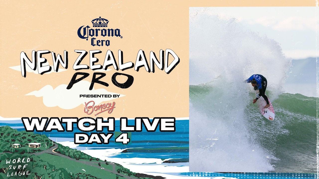 🔴 LIVE - Corona Cero New Zealand Pro presented by Bonsoy 2026 - Day 4