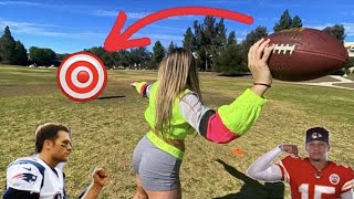 SUPER BOWLING Football Target Challenge!! *Controversial Ending*