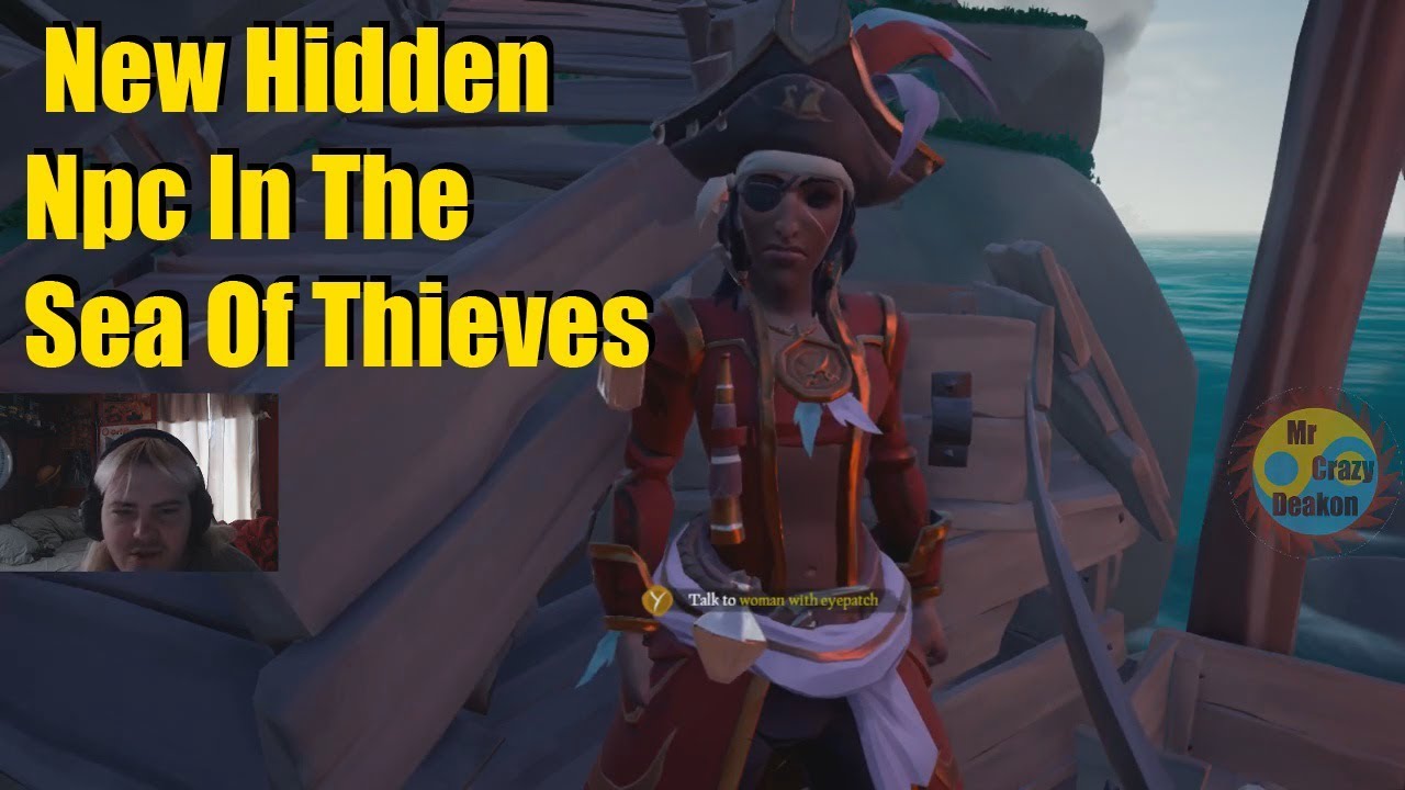 New Hidden Npc In The Sea Of Thieves YouTube