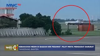 Mesin Pesawat Lion Air JT 330 Rute Jakarta-Palembang Terbakar #LintasiNewsPagi 28/10