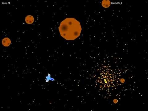 Asteroids game