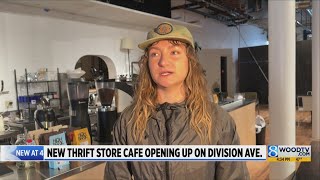 Coffee and clothes: Grand Rapids vintage thrift shop opens cafe