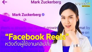 “Facebook Reels” มาแล้ว หวังทวงบัลลังโซเชียลมีเดียอันดับหนึ่ง l DigitalLife l SPRiNG