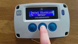 Chickenguard Instelling Voor Het Sluiten Van De Deur Aanpassen