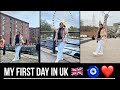 My first day in uk  part 1