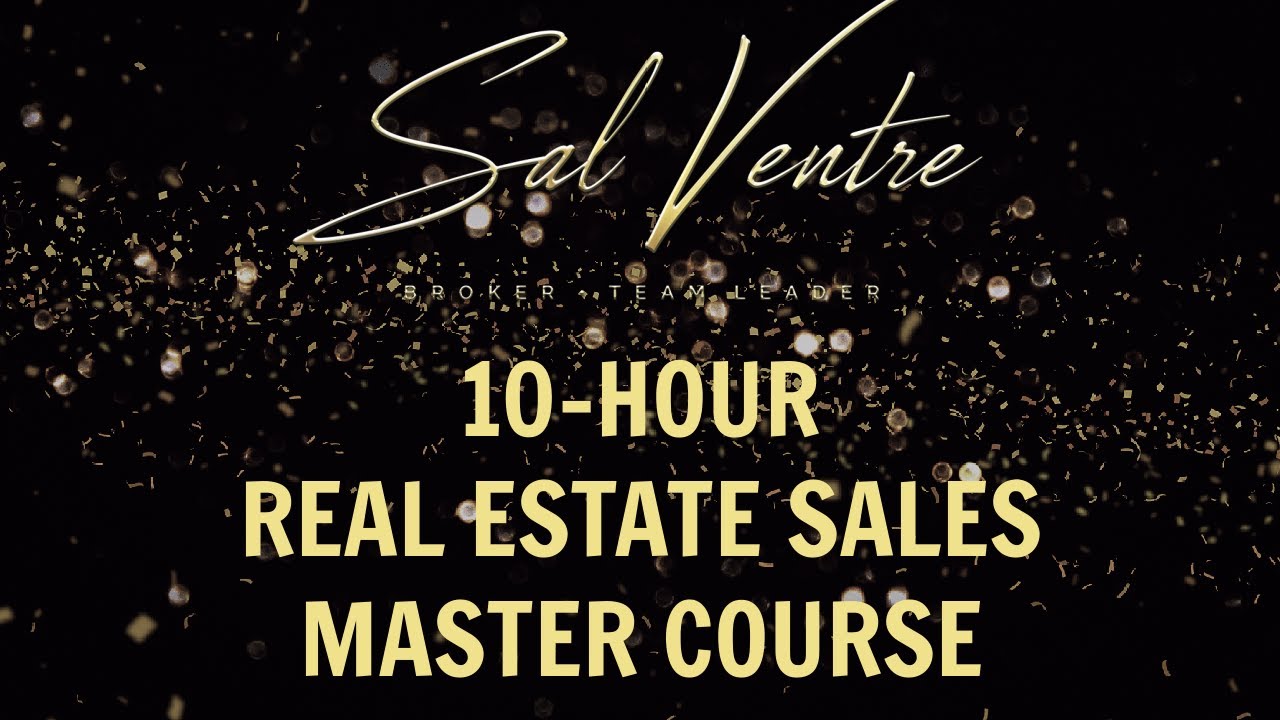 New Realtor to Top Producer in 10 Hours!! 10 Hour Real Estate Master