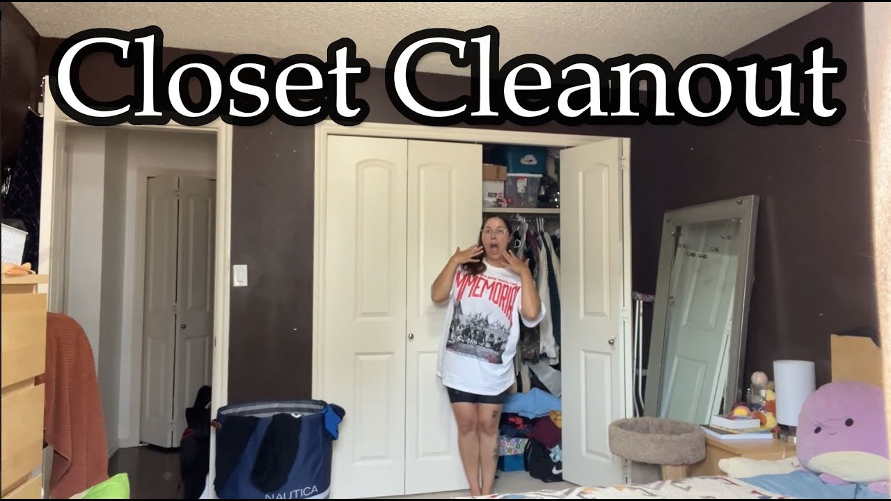 Closet Cleanout! - YouTube