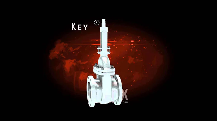 Gate Valve  Machine Working Process Assembly 3D Animation Video by www.rivox.in