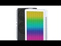 Hiffin pl50 rgb CCT SFX pocket led light with inbuilt battery c type charging