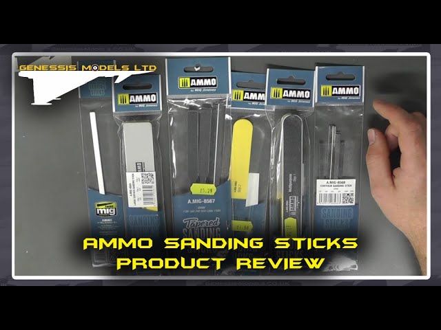 Ammo Sanding Sticks : Product Review 