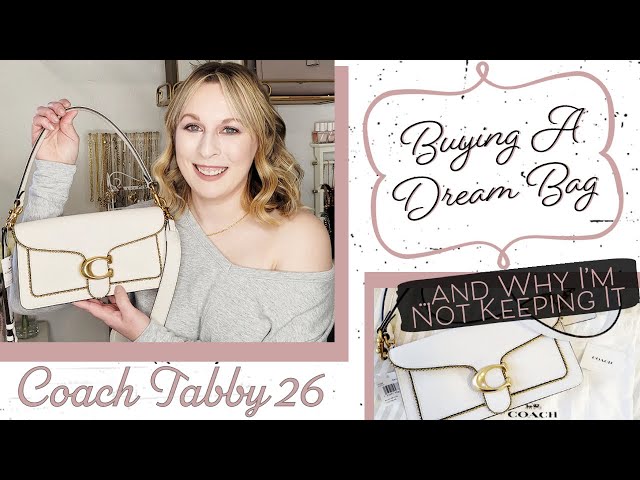 Coach Tabby Shoulder Bag 26 Review ✨ 